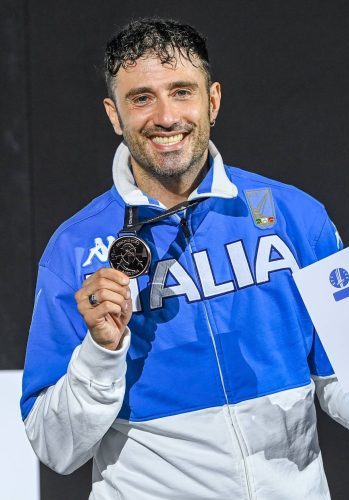 意大利击剑运动员稳操胜券,获胜 意大利击剑运动员稳操胜券,获胜